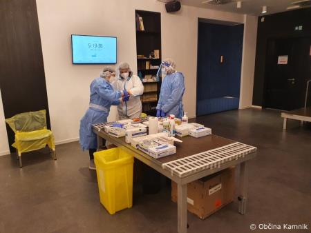 Hitro testiranje na SARS-CoV-2 v Domu kulture Kamnik in dodatni termini v naslednjem tednu